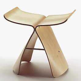 Tabouret Butterfly