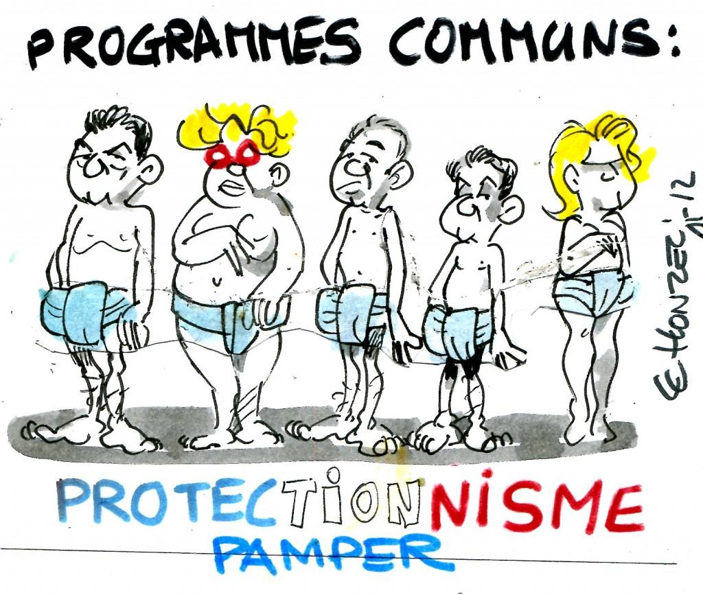 2012 : Les français auront le choix entre protectionnisme et protectionnisme !