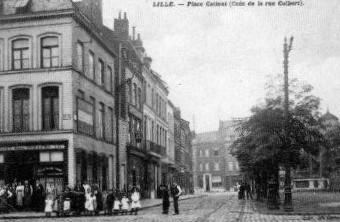 En 1900, l'Eglise N.D.de Consolation et la Place Catinat.
