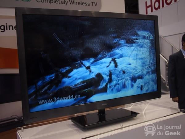 haier tv wireless live 01 600x451 Une TV sans fil chez HAIER