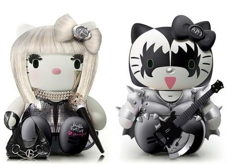 lady gaga hello kity gnd geek Lunivers Hello kitty, revisité divers geek gnd geekndev