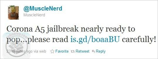 Jailbreak iPhone 4S et iPad 2, réjouissez vous...