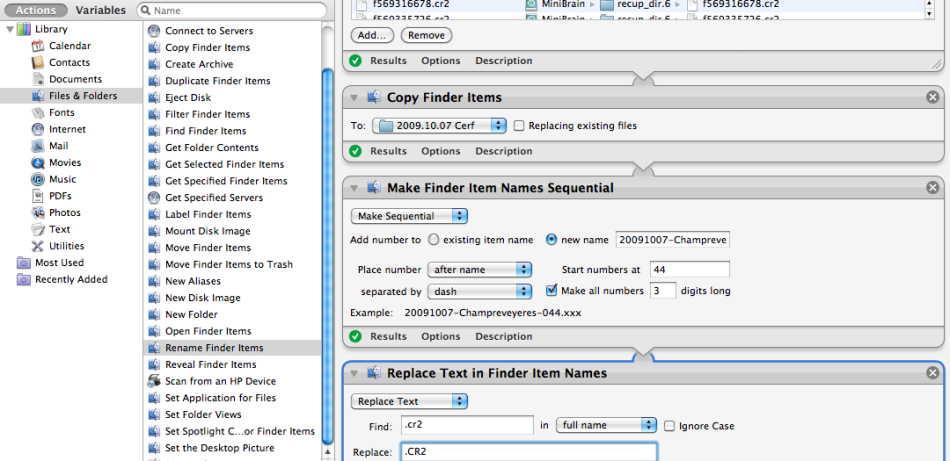 Automator Comment j’ai perdu 9 mois de photos (et comment je les ai retrouvées)