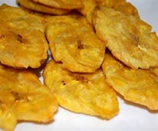 Les Bananes Plantains frites ou «Tostones», plat cubain