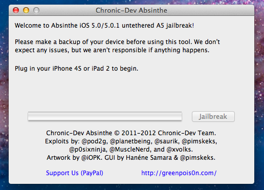 [TUTO] Jailbreak iPhone 4S et jailbreak iPad 2 iOS5
