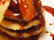 Pomme caramel comme mille feuille