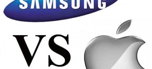 Apple porte plainte contre Samsung