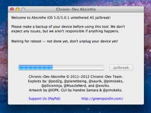 [En images] Jailbreak iPad 2 iOS 5 et iPhone 4S avec Absinthe sur Mac
