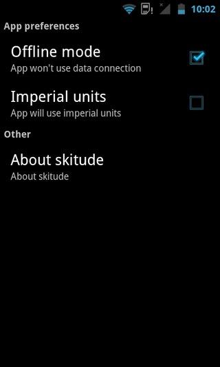 SKITUDE-Android-Settings