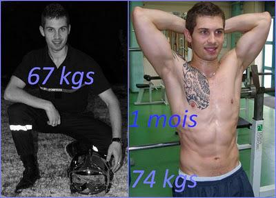 Prise de masse : Pierre entraîné par Enzo