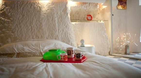 Un gite troglodyte très très déco