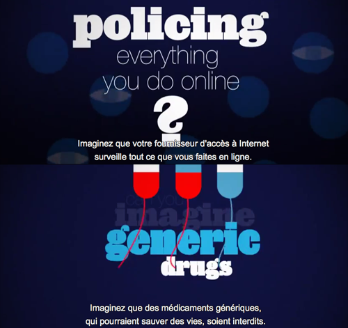 Dites NON à ACTA
Je ne comprends pas pourquoi le Parti Pirate...