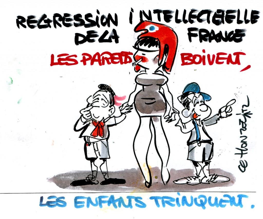 De la régression intellectuelle de la France