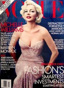 Couverture Vogue Michelle Williams 