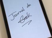 Galaxy Note mise jour pour petites mains