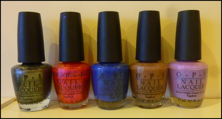 Défi du lundi : Mon top ten OPI opi four