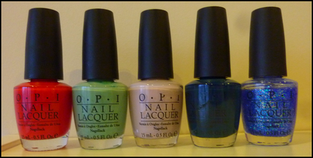 Défi du lundi : Mon top ten OPI opi two