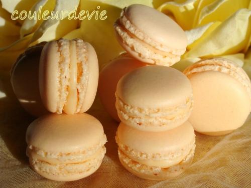 Macarons à la fleur d’oranger