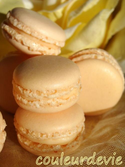 Macarons à la fleur d’oranger