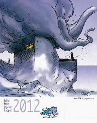 Les auteurs de BD présentent leurs voeux 2012 ! (suite)