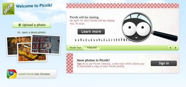 picnik 600x282 Google ferme encore de nouveaux services !