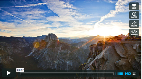 Time Laps de la semaine Yosemite Project