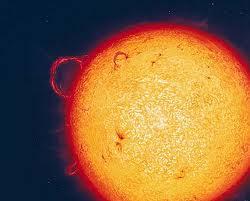 le soleil - tempête magnétique