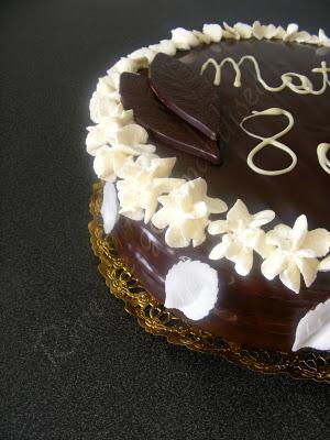Gâteau d'anniversaire Chocolat Chantilly