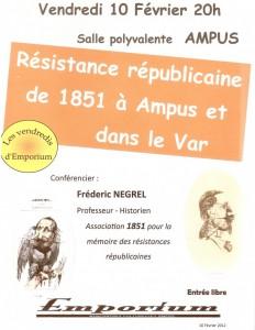 Martin Bidouré , héros de 1851