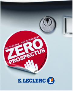 Objectif zéro prospectus : merci le M-commerce ?