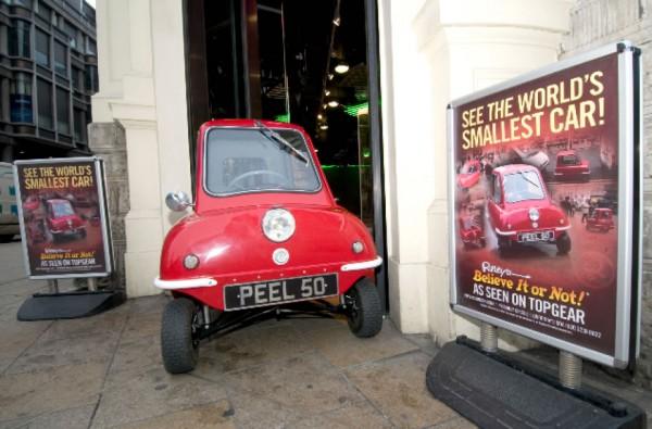 peel engineering009 600x395 Peel P50 : la plus petite voiture du monde