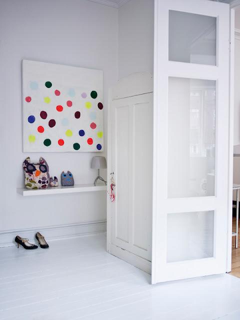 Une touche de pastel