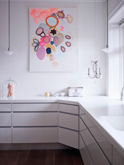 Une touche de pastel