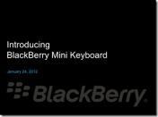 Du clavier pour blackberry