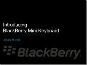 clavier pour blackberry
