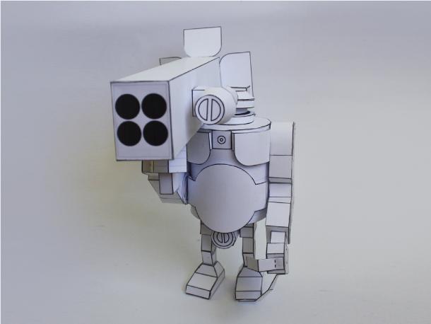 Brummble Papertoy by [mck]