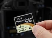Test cartes compact-flash Lexar 1000X