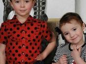 Blouse pois pour fille