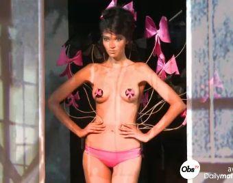 Zahia présente sa collection de lingerie en vidéo