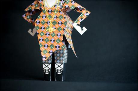 Vivienne Westwood en papertoy