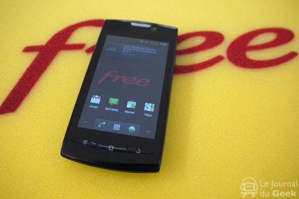 P1020130 ZTE Blade S : premier smartphone de Free Mobile !