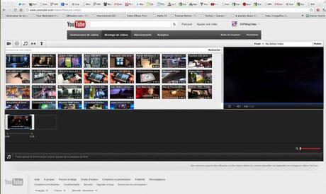 Montage youtube1 1024x612 YouTube : Nouvelle interface et édition vidéo