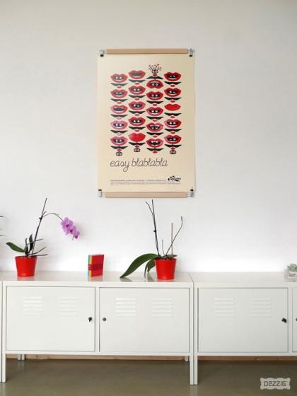 Poster Pant : un sytème ingénieux pour accrocher vos affiches