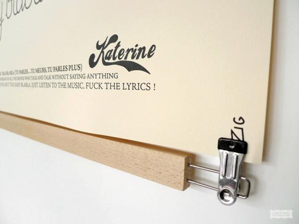 Poster Pant : un sytème ingénieux pour accrocher vos affiches