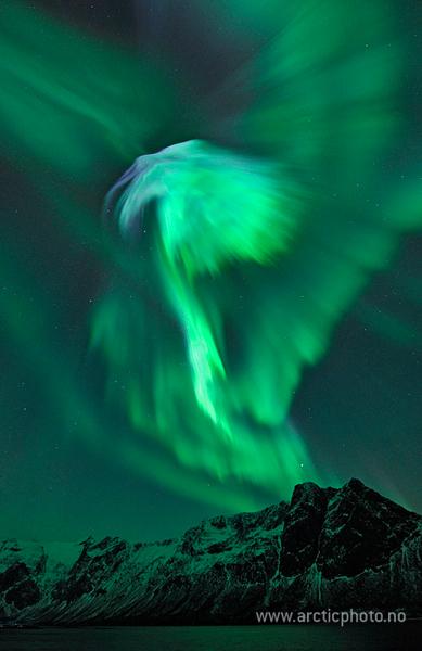 Aurore boréale du 22 janvier