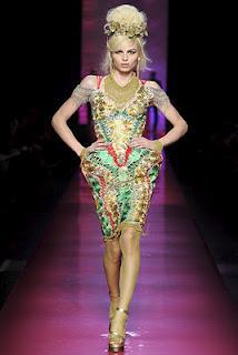 Jean Paul Gaultier - Défilé Printemps/Eté 2012 Hommage à Amy Winehouse (Photos)