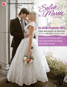 Le salon de la mariée - 28 et 29 janvier 2012 - Palais des congrès de Montréal