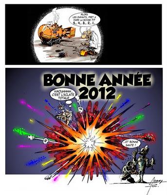 Les auteurs BD présentent leurs meilleurs voeux 2012 (suite)
