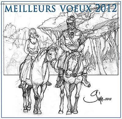 Les auteurs BD présentent leurs meilleurs voeux 2012 (suite)