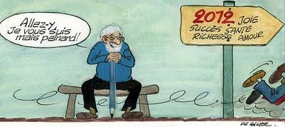Les auteurs BD présentent leurs meilleurs voeux 2012 (suite)